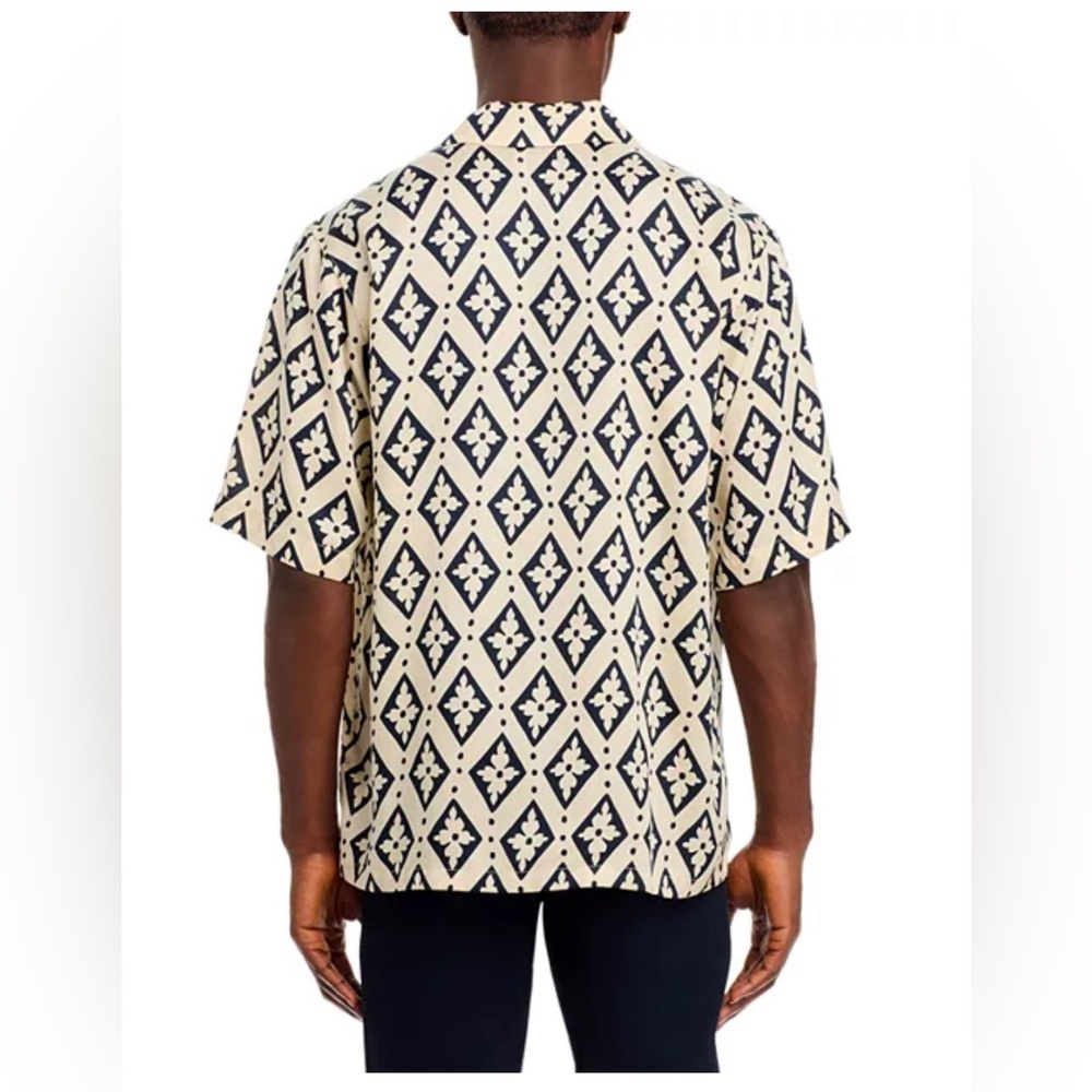 Scotch & Soda Printed Regular Fit Button Down Cam… - image 2